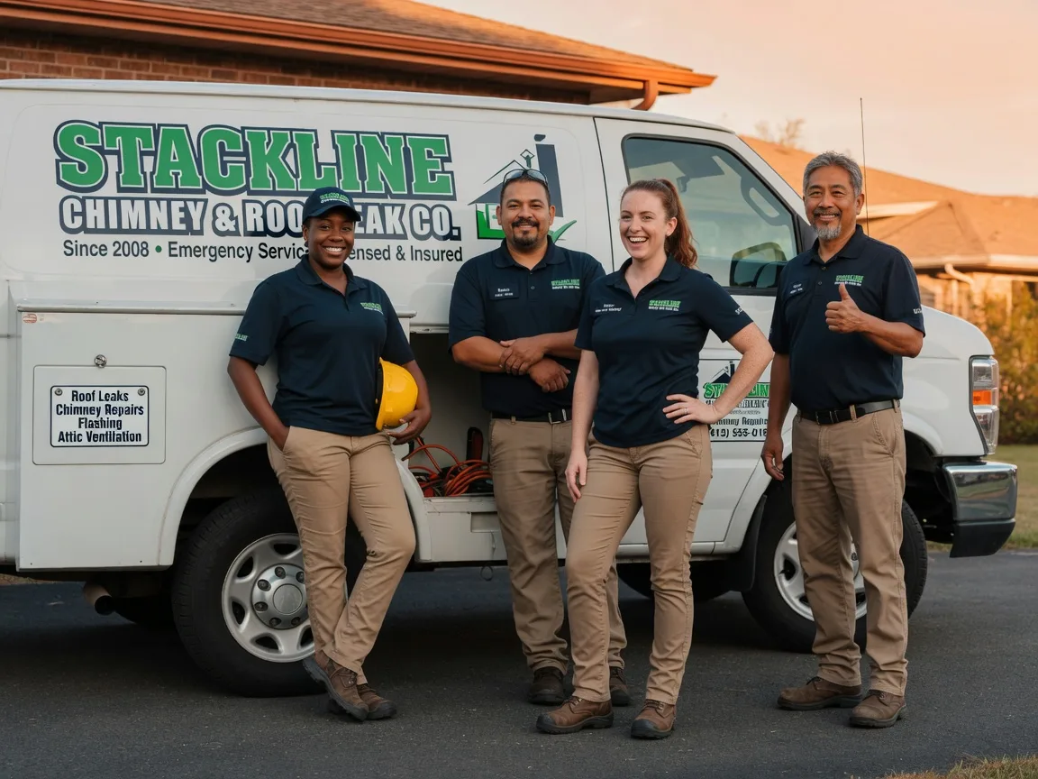 Chimney flashing repair company in Genoa, WV